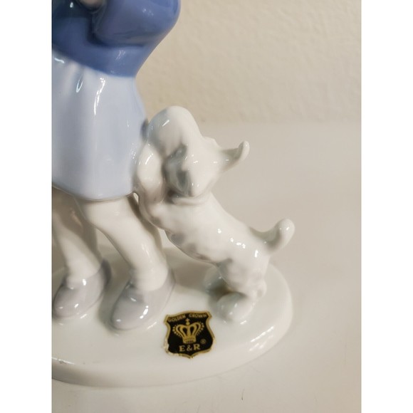 Vintage Gerold Bavaria West Germany Porcelain Figurine Original Sticker As Is - Picture 10 of 10